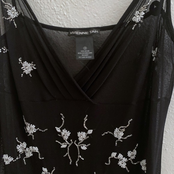 Vivienne Tam beaded mesh dress - Picture 2 of 2